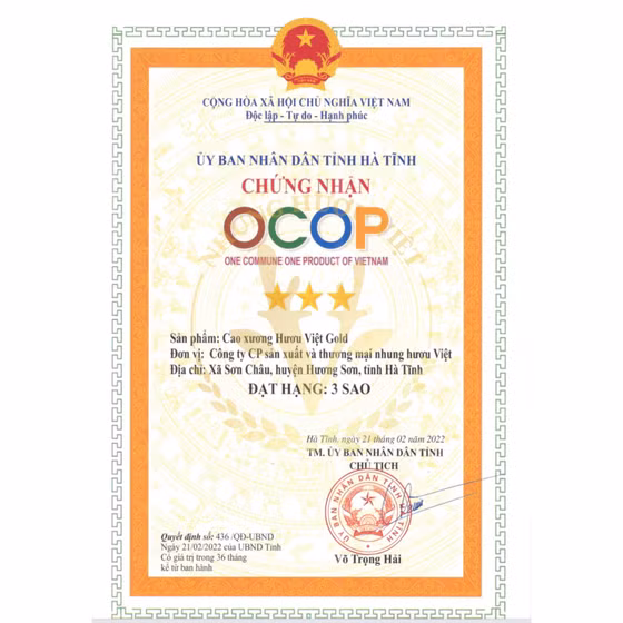 Cao xương hươu Việt Gold