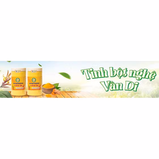 Tinh bột nghệ đỏ Vân Di