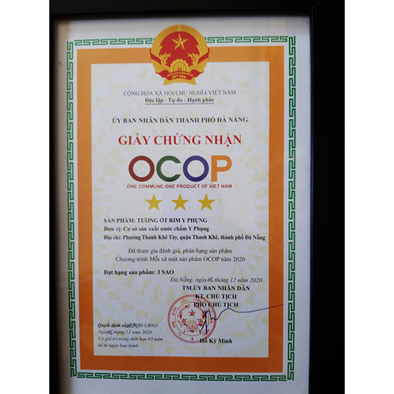 Tương ớt rim Y Phụng 