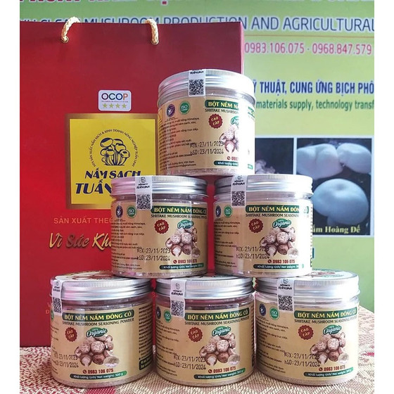 Bột nêm nấm đông cô Tuấn Linh