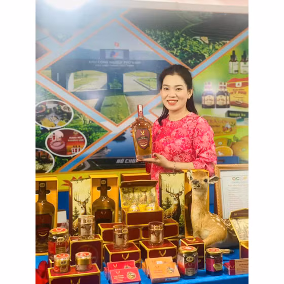Rượu nhung hươu Hiền Ngọc