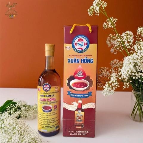 Nước mắm truyền thống Xuân Hồng