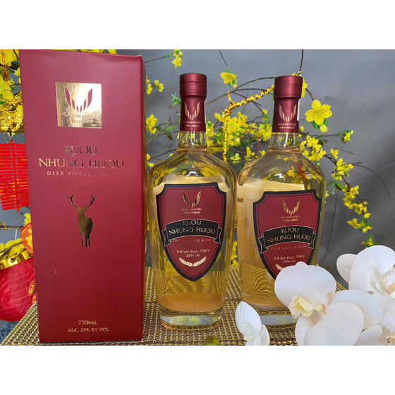 Rượu nhung hươu Hiền Ngọc