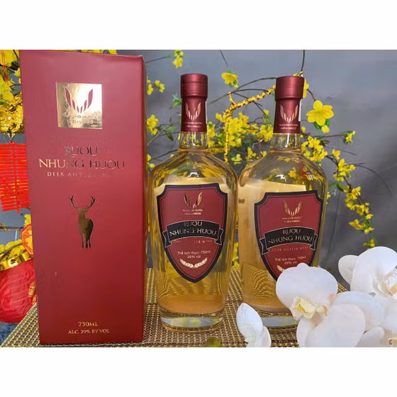 Rượu nhung hươu Hiền Ngọc