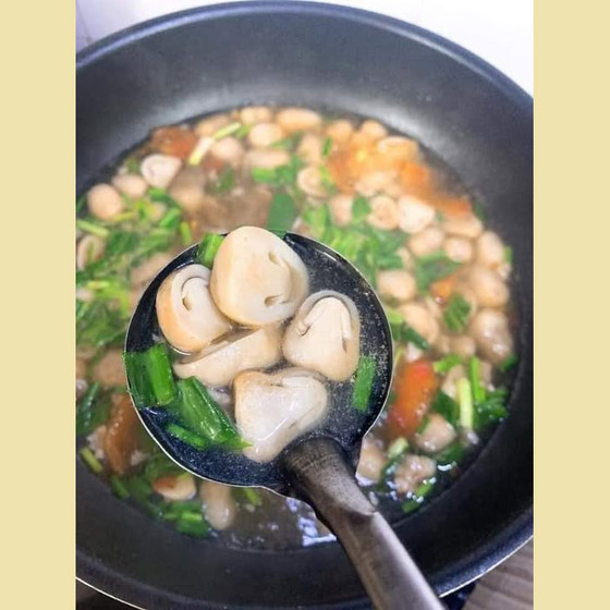 Nấm rơm tươi Hòa Thọ Tây 