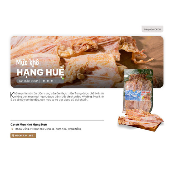 Mực khô Hạng Huệ