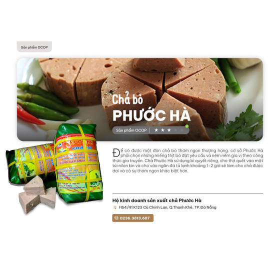 Chả bò Phước Hà