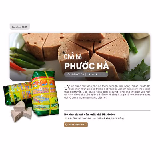 Chả bò Phước Hà