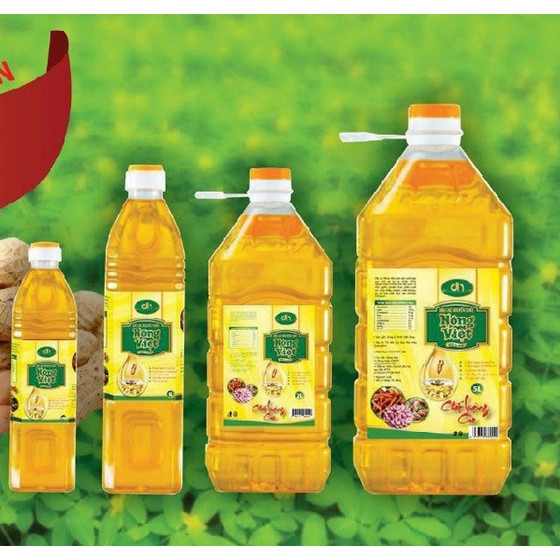 Dầu lạc nguyên chất Nông Việt