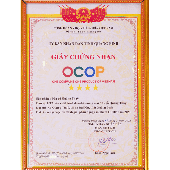 Đũa gỗ Quảng Thủy