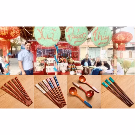 Đũa gỗ Quảng Thủy