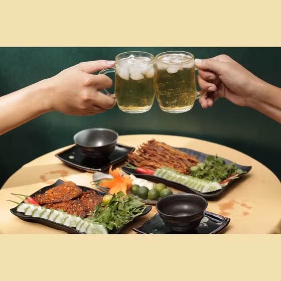 Bò tươi nướng cay