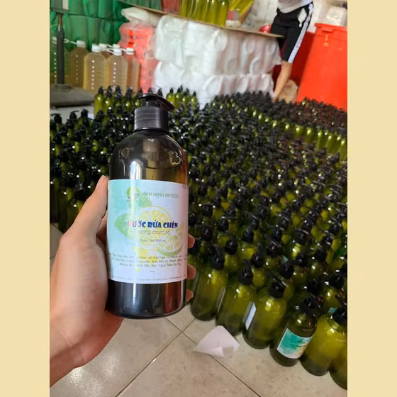 Nước rửa chén sinh học Minh Hồng