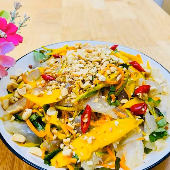 Sứa ép bãi ngang Thạch Hà