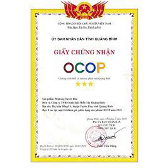 Mật ong Tuyên Hóa