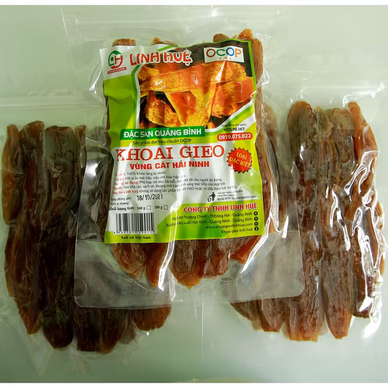 Khoai gieo Hải Ninh Linh Huệ