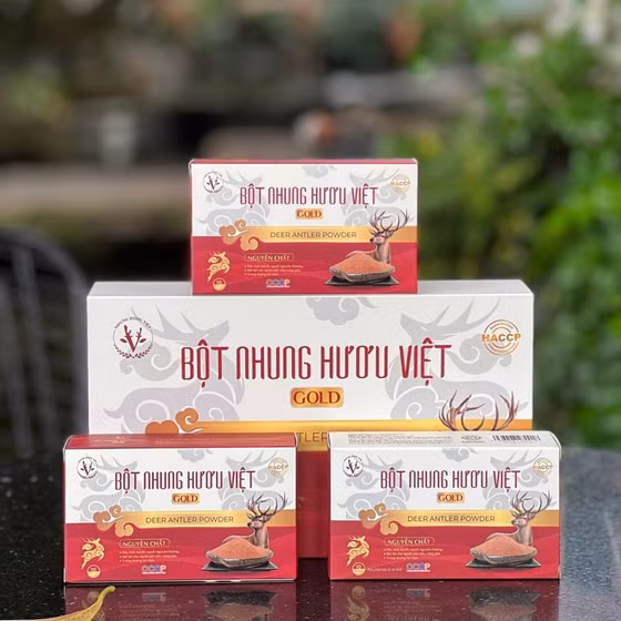 Bột nhung hươu Việt Gold