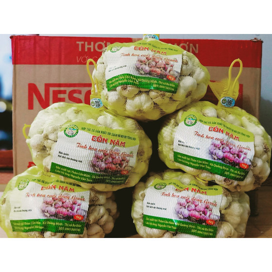 Tỏi sạch Quảng Minh