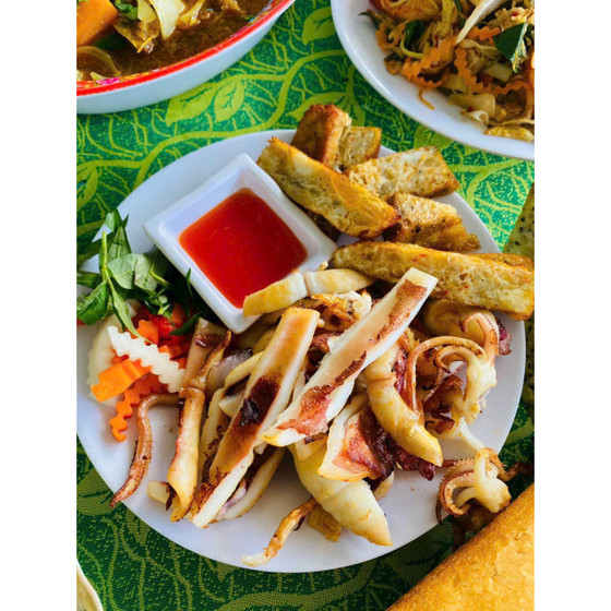 Mực 3 nắng Hạng Huệ