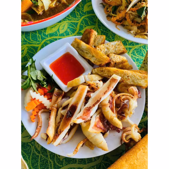 Mực 3 nắng Hạng Huệ