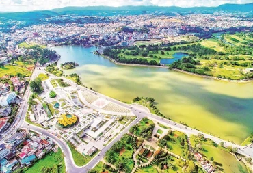 Khu vực trung tâm thành phố Đà Lạt, tỉnh Lâm Đồng.