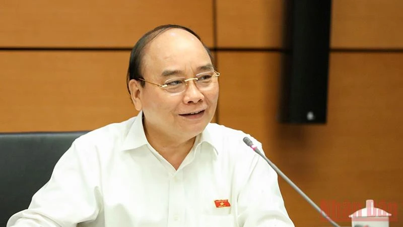 Chủ tịch nước Nguyễn Xuân Phúc.