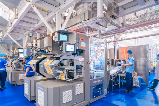 Nhà máy PepsiCo Ninh Bình với tổng vốn đầu tư gần 90 triệu USD.