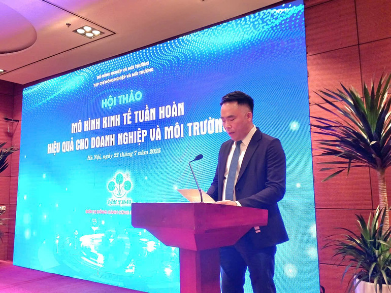 Tiến sĩ Đào Xuân Hưng phát biểu khai mạc hội thảo. z6828721912944-fbafed9dc5f2c779542f7952776c5a57.jpg