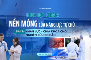 Bài 3: Nhân lực - Chìa khóa cho nghiên cứu cơ bản