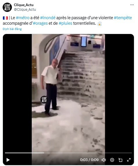 Nhiều bến tàu điện tại Paris bị ngập nặng. screenshot-2025-06-26-111858.jpg