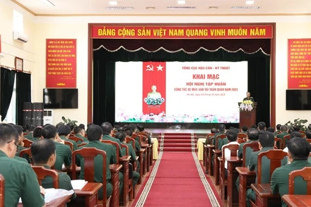 Khai mạc tập huấn công tác xe máy, vận tải toàn quân năm 2025.