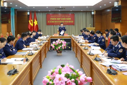 Quang cảnh phiên họp.