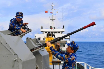 Bảo đảm vũ khí trang bị kỹ thuật luôn tốt bền, an toàn, sẵn sàng chiến đấu cao nhất.