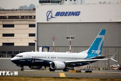 Máy bay của hãng Boeing. (Ảnh: THX/TTXVN)