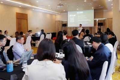 Chuỗi hội thảo tập huấn “ESG – Chìa khóa mở cửa thị trường và nguồn vốn xanh cho doanh nghiệp nông nghiệp Việt Nam”. (Ảnh: PV)