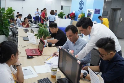 Điểm phục vụ hành chính công Hoàng Đạo Thúy (Hà Nội).