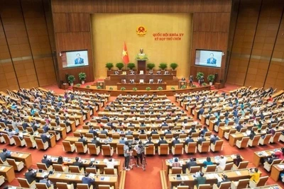 Kỳ họp Quốc hội khoá XV. (Ảnh: PV)