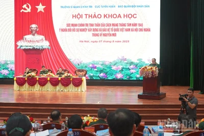 Quang cảnh hội thảo.