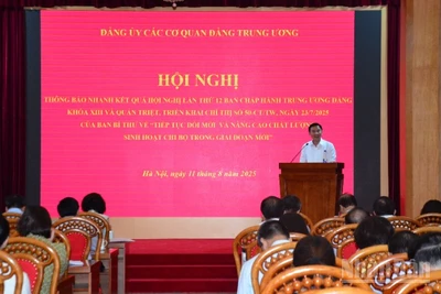 Quang cảnh hội nghị