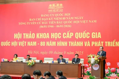 Quốc hội tiếp tục đồng hành cùng dân tộc, tiến bước vững chắc trong kỷ nguyên mới