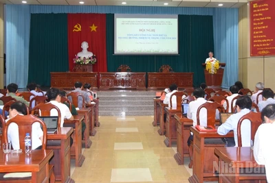 Quang cảnh hội nghị.