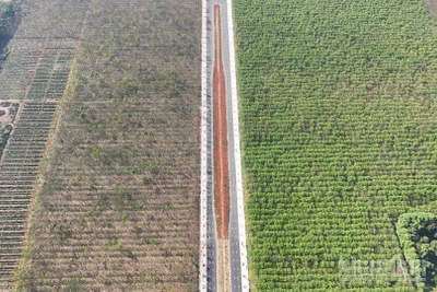 Đường Vành đai 1 Long Khánh được thông xe kỹ thuật sau hơn 1 năm thi công.