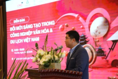 TS Nguyễn Trung Dũng - Chủ tịch VNEI phát biểu khai mạc.