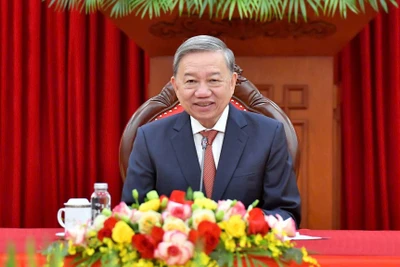 Tổng Bí thư Tô Lâm. (Ảnh NGUYỄN ĐĂNG)