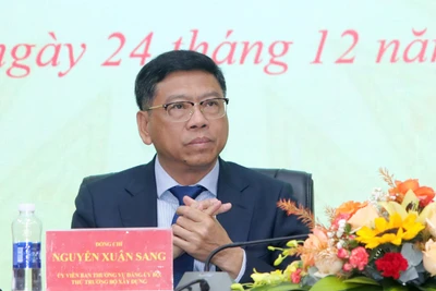 Thứ trưởng Xây dựng Nguyễn Xuân Sang yêu cầu ngành hàng hải, đường thủy chấn chỉnh nghiêm kỷ cương công vụ.