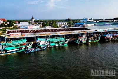 Với chính sách mới vừa ban hành, ngư dân Cà Mau được hỗ trợ 100% chi phí cước thuê bao hằng tháng trên thiết bị VMS đến hết năm 2028.