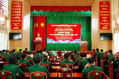 Quang cảnh buổi lễ.