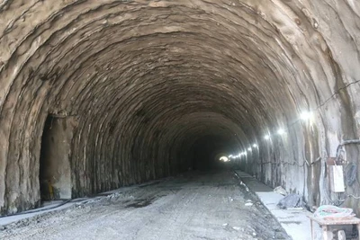 Hầm Đèo Ngang thứ 2 trên Quốc lộ 1 nối 2 tỉnh Quảng Trị và Hà Tĩnh được đào thông.