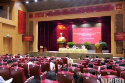 Tỉnh ủy Hà Giang gặp mặt Thường trực Đảng ủy 73 xã, phường sau sắp xếp đơn vị hành chính cấp xã.