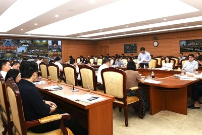 Toàn cảnh hội nghị. (Ảnh: HOÀI PHƯƠNG)